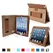 Snugg iPad 3 Case The New iPad 3rd Generation Quality Leather Case Cover and Flip Stand with Elastic Hand Strap, Stylus loop, Premium Nubuck Fibre Interior and Velcro Flap to Secure your iPad in Place – ‘Distressed’ Brown – Automatically Wakes and Puts the iPad 3 to Sleep – From Snugg The Creators of the Number 1 Best Selling iPad 2 Case