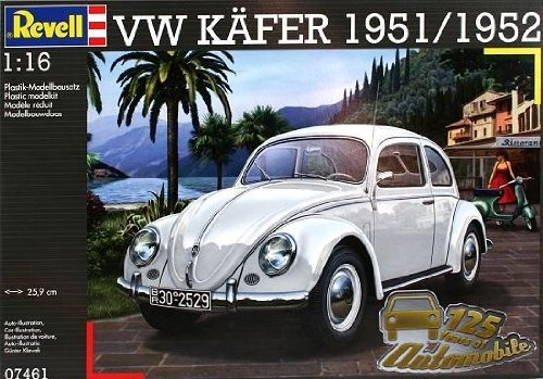Revell 07461 - Volkswagen K&auml;fer 1951/52 im Ma&szlig;stab 1:16 Preisvergleich