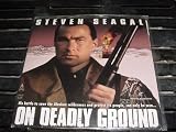 Laserdisc ON DEADLY GROUND Widescreen edition with Steven Seagal, Michael Caine, Joan Chen.