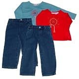 Toddler Girls' Outfit with Pull-On Jeans by Teddy Boom