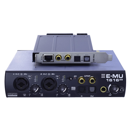 E-MU 1616M PCIe Digital Audio System