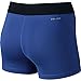 Nike Women's Pro Cool 3-Inch Training Shorts (Game Royal/Black/White/Small)
