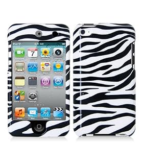 Snap-On Protector Hard Case for iPod Touch 4th Generation 4th Gen - Zebra Print by 