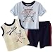 Vitamins Baby Baby-Boys Infant Play Ball 3-Piece Short Set