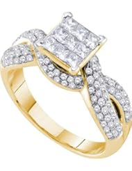 0.99CTW DIAMOND INVISIBLE RING