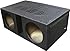 Qpower Dual 12" Vented Extra Large Woofer Box "Q Bomb" - QBOMB12VL