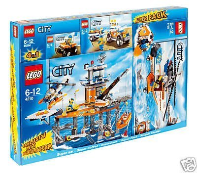 Lego 66290 Super Set City Bohrinsel