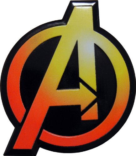  The AVENGERS Marvel Comics Superhero LARGE Logo Emblem Decal Badge
