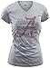NCAA Alabama Crimson Tide Women's Fitted College Logo V-Neck Tee, Large