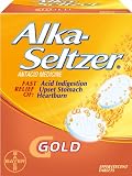 Alka-Seltzer Gold Tablets- Non-Aspirin, 36-Count Boxes (Pack of 4)