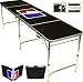 Sports Official Beer Pong Table - 8 Feet with Bottle Opener, Ball Rack, & 6 Pong Balls!