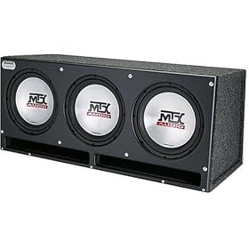 MTX SLH-T5510X3 TRIPLE 10" VENTED SUBWOOFER ENCLOSURE w/3 T5500 10" WOOFER