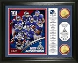 NFL New York Giants Super Bowl XLVI Champions Gold Coin Banner Photo Mint