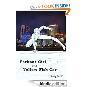 Parkour Girl and Yellow Fish Car