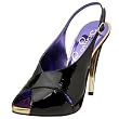 Sergio Zelcer Women's Campo Peek Toe Slingback Heel