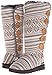 Muk Luks Women's Malena Fairisle Sweater Winter Boot