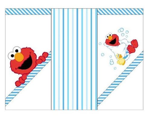 Elmo Baby Hooded Towel Gift Set