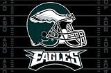 Philadelphia Eagles Tufted Floor Rug - NFL Football Fan Shop Sports Team Merchandise