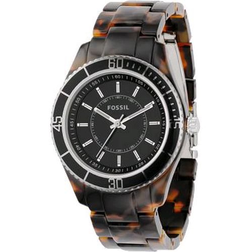 Fossil Stella Brown Enamel Topring Watch