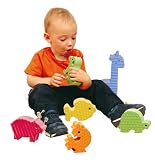 Edushape Textured Foam Animal Friends, Set of 16