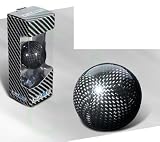 JDM Shift Knob Designed for Manual and E-shift - Round Carbon Fiber