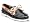 Navy Patent/Cognac