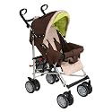 Herlag H8733-9170 - City-Buggy De-Luxe, braun / beige / grün