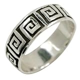 Square Spiral - Sterling Silver Ring