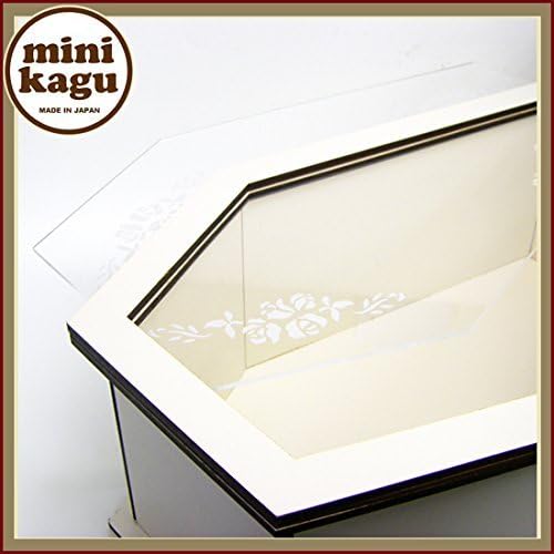 Mini furniture Doll storage case casket white (for height 30 cm Doll) 1/6 miniature furniture