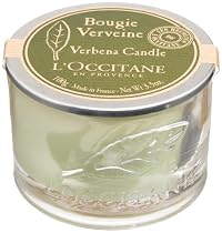 L'Occitane Bougie Verveine (Berbena Candle), 3.5-Ounce Glass Jar