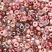 Czech Seed Beads 6/0 'Victorian Rose' Pink Mauve Mix (1 Ounce)