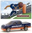 Denver Broncos 2007 Upper Deck Collectibles NFL Ford F-150 Pickup Truck with Sticker