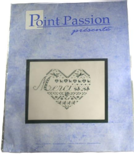 Point Passion Presente Merci MB012 Counted Cross Stitch Kit