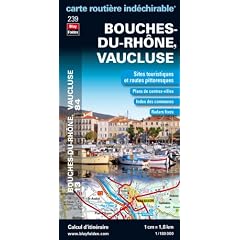 Bouches-du-Rh�ne, Vaucluse : 1/180 000