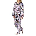 Nick & Nora&reg; Womens Snow Owls Pajamas Set - Purple