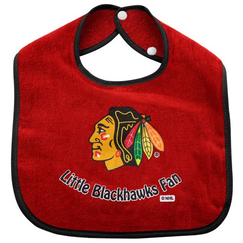 Chicago Blackhawks Full Color Snap BIB Single - Team Color Body