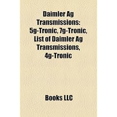 Daimler AG Transmissions: 5g-Tronic, 7g-Tronic, List of Daimler AG Transmissions, 4g-Tronic