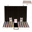 Aluminum Case Poker Set, 1000 pc., 11.5g two-toned chips