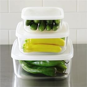 Frigoverre Glass Storage Containers