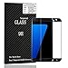 For 3D Curved Full Screen Coverage Samsung Galaxy S7 Edge Tempered Glass - High Definition - Full 100% Coverage (For Samsung Galaxy S7 edge Black)