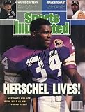 Herschel Walker Autographed/Hand Signed October 23,1989 Sports Illustrated Football Magazine