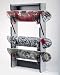Skate Board Rack, Wall Mount, 4 Slot, Hologram Design