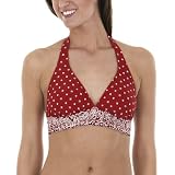 Isaac Mizrahi for Target Banded Halter Swim Top - Bing Cherry