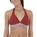 Isaac Mizrahi for Target  Banded Halter Swim Top - Bing Cherry