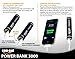 COM-PAD Power Bank 3000 Portable USB Charger for iPhone, Samsung and most USB Smartphones - black