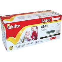Inkrite Laser Toner Cartridge Compatible With HP Laserjet P1005/p1006 Black - IRTH_cb435a