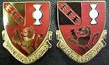 119th Field Artillery Michigan Distinctive Unit Insignia - Pair