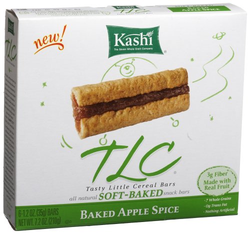 Kashi TLC Cereal Bar, Baked Apple Spice, 6-Count Bars (Pack of 6) by Kashi