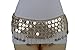 TFJ Women Ethnic Fashion Belt Hip Rose Gold Metal Coin Charm S M L Belly Dance