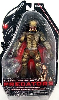 NECA Predators 2010 Movie Series 1 Action Figure Classic Predator 